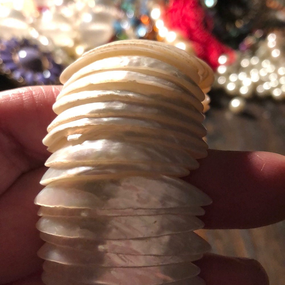 Unique Shell Statement Bracelet - image 8